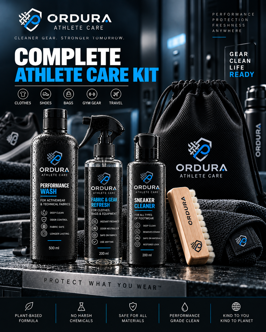 ORDURA Complete Athlete Care Kit